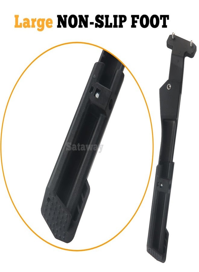 Sataway Kickstand Adjustable Heavy Duty Rear Mount Bicycle Aluminum Alloy Kick Stand for 26-29inch EBike,Mountain Bike,Dirt Bike (40mm) - Image 4