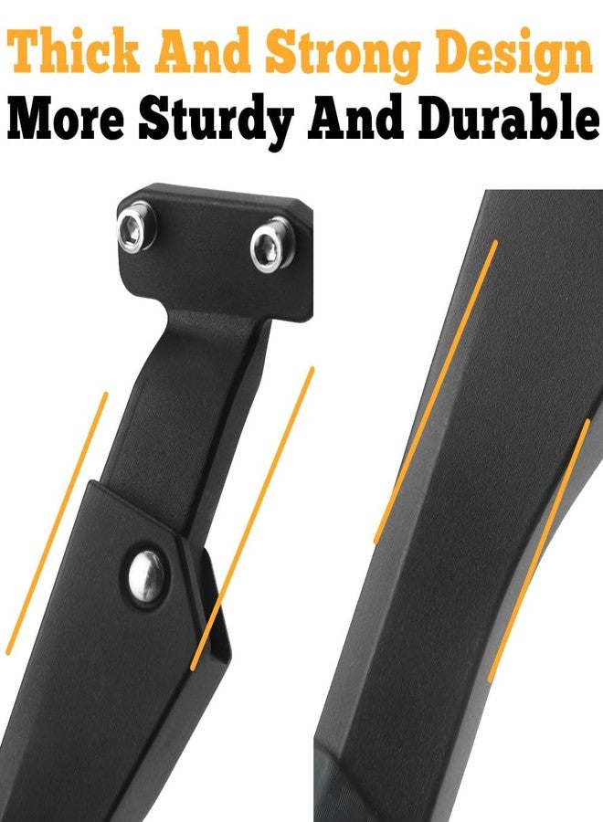 Sataway Kickstand Adjustable Heavy Duty Rear Mount Bicycle Aluminum Alloy Kick Stand for 26-29inch EBike,Mountain Bike,Dirt Bike (40mm) - Image 3
