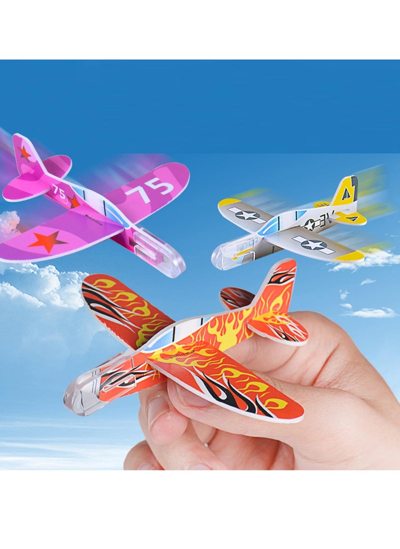 Excefore Foam Airplanes for Kids, 50 Pcs Paper Airplanes Bulk Toys, Glider Planes Bulk Airplane Gliders Toy for Boys Girls Goodie Bag Stuffers, Treasure Box Toys for Classroom Rewards Prizes  - Image 2