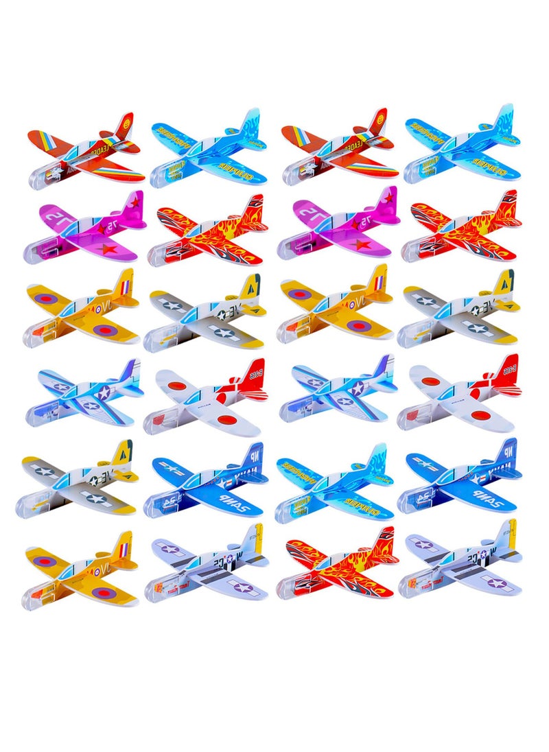 Excefore Foam Airplanes for Kids, 50 Pcs Paper Airplanes Bulk Toys, Glider Planes Bulk Airplane Gliders Toy for Boys Girls Goodie Bag Stuffers, Treasure Box Toys for Classroom Rewards Prizes  - Image 1