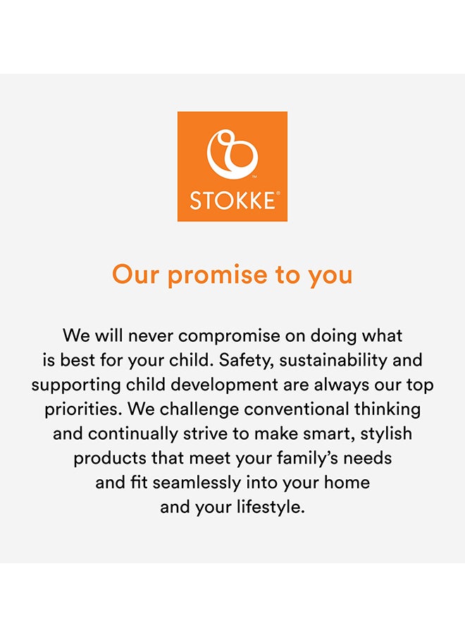 STOKKE - Tripp Trapp Chair Plus Babyset - Fjord Blue - Image 1