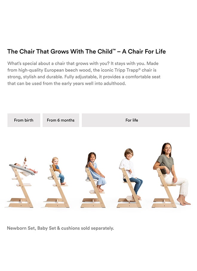 STOKKE - Tripp Trapp Chair Plus Babyset - Fjord Blue - Image 1