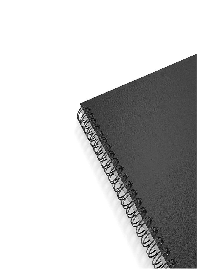 TRU RED Large Soft Cover Meeting Notebook, Black, 3‑Pack - Image 2