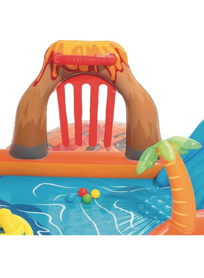 بست واي مسبح اطفال  قابل للنفخ سهل التجميع مقاس 265 × 265 × 104 سم - Image 3