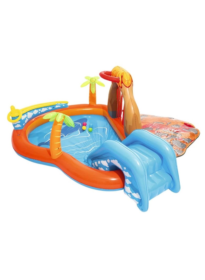 بست واي مسبح اطفال  قابل للنفخ سهل التجميع مقاس 265 × 265 × 104 سم - Image 1