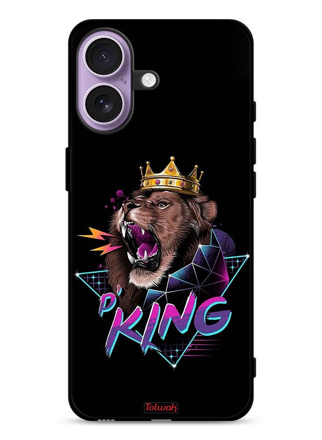 Tolwak Apple iPhone 17 Protective Case Cover Lion King Art - Image 1