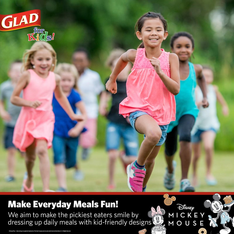 غلاد سعيد للأطفال ديزني ميكي والأصدقاء 16 أوقية الأوعية الورقية باك معزمة مع ميكي وميني ماوس تصاميم | أوعية ورقية صديقة للأطفال للاستخدام اليومي الأوعية الورقية 16 أوقية 50 CT أبيض - Image 5