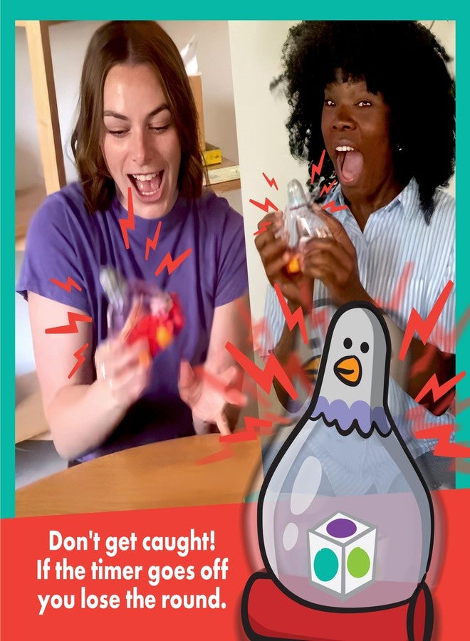 Exploding Kittens Presents Exploding Pigeon - Hilarious Fast-Paced Party Game for Families, Kids, Teens & Adults - Ages 7+ - 3+ Players - Perfect for Game Night - Image 5