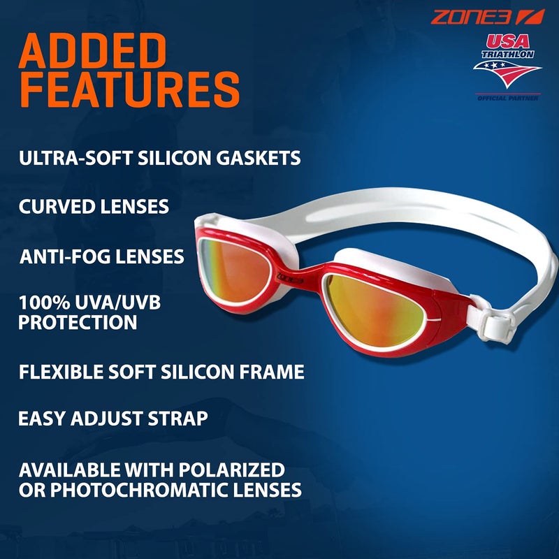 Zone3 Attack Swim Goggles OPEN BOX - Image 3