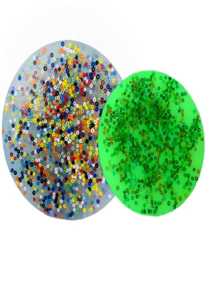 AALFA Reusable Picky Pad Fidget 2-Pack Fidget Toy for Trichotillomania, Skin Picking, Anxiety Relief, Silicone Sensory Pad, Luminous & Sea Blue Star - Image 3
