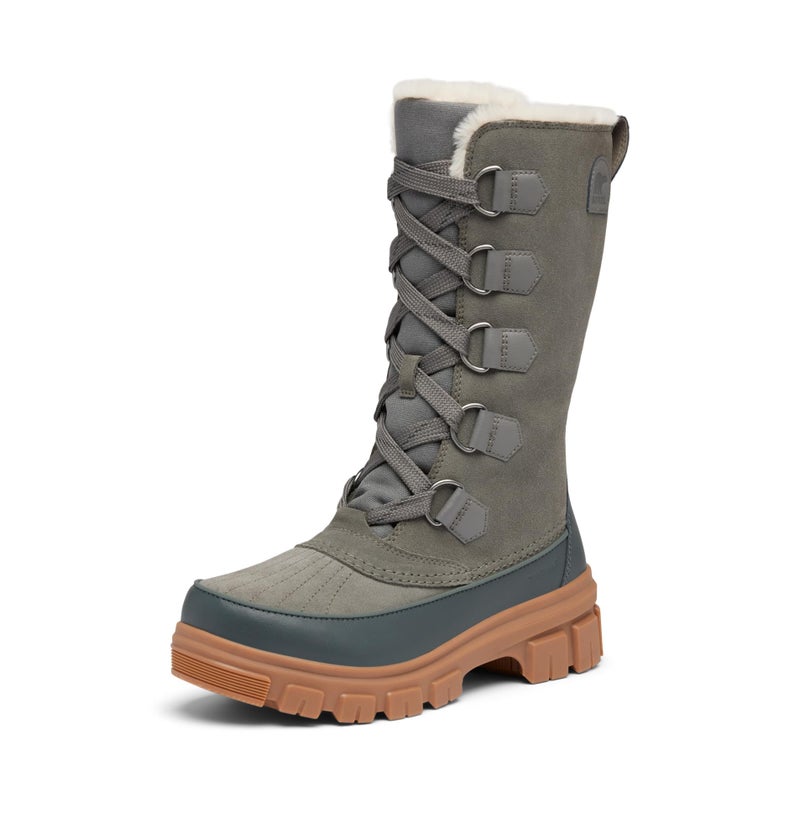 SOREL Women's Tivoli V Tall Waterproof Boot - Quarry, Grill - 11 - Image 1