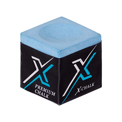 Exceed XChalk Pool cue Billiard Premium Chalk Blue One Piece - Image 3