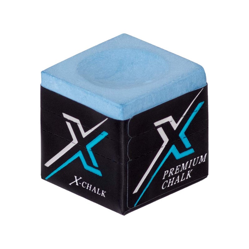 Exceed XChalk Pool cue Billiard Premium Chalk Blue One Piece - Image 2