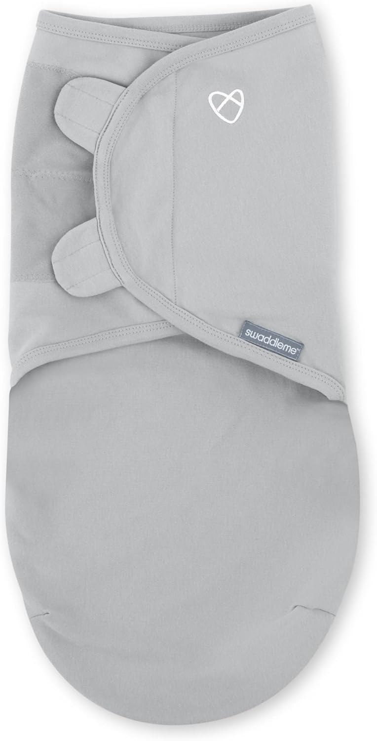 SwaddleMe بواسطة إنجينيتي سواتل الأصلي، 100% قطن، يحسن النوم ويهدئ رد فعل الفزع، 0-3 أشهر، 1.0 توغ، 3-pack، بطانية سواتل للأطفال - تقاطع متقاطع - Image 4