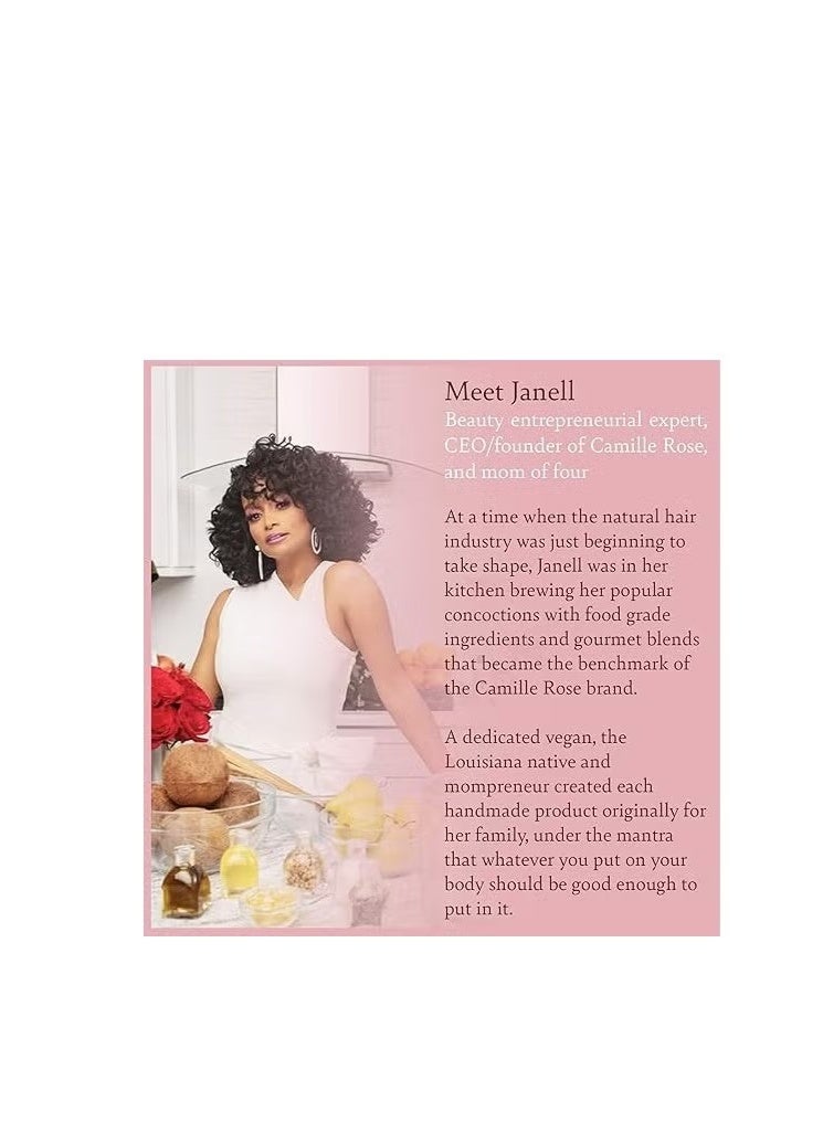 Camille Rose Clean Rinse Shampoo, with Honey and Peppermint to Moisturize and Clarify, for all Hair Types, 8 oz - Image 3