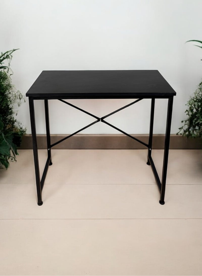 80*40cm desk, easily assembled and disassembled - Black - Image 3