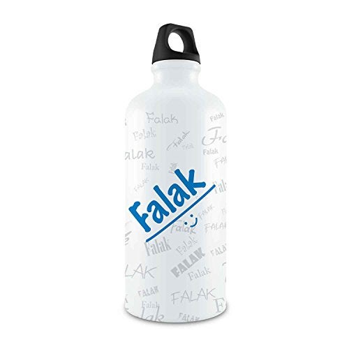 Hot Muggs Me Graffiti Bottle - Falak Personalised Name Steel, 750ml, 1 Unit, Multicolor - Image 1