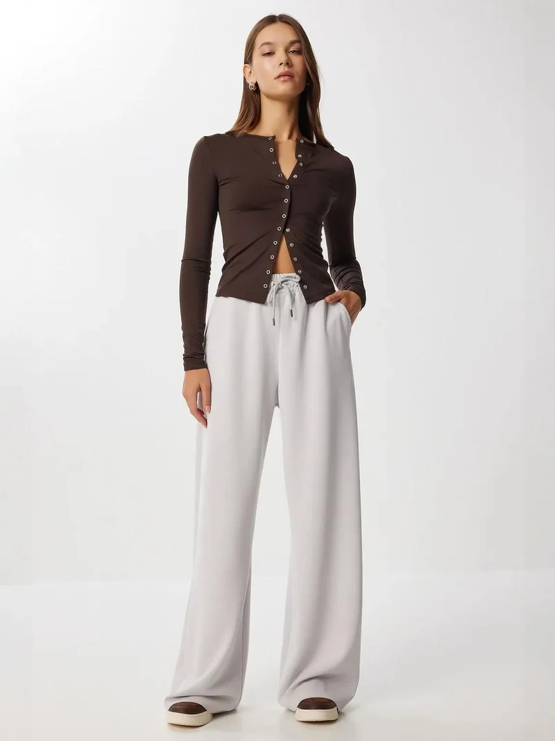 Lovely Istanbul ISTANBUL Wide Leg Modal Sweatpants