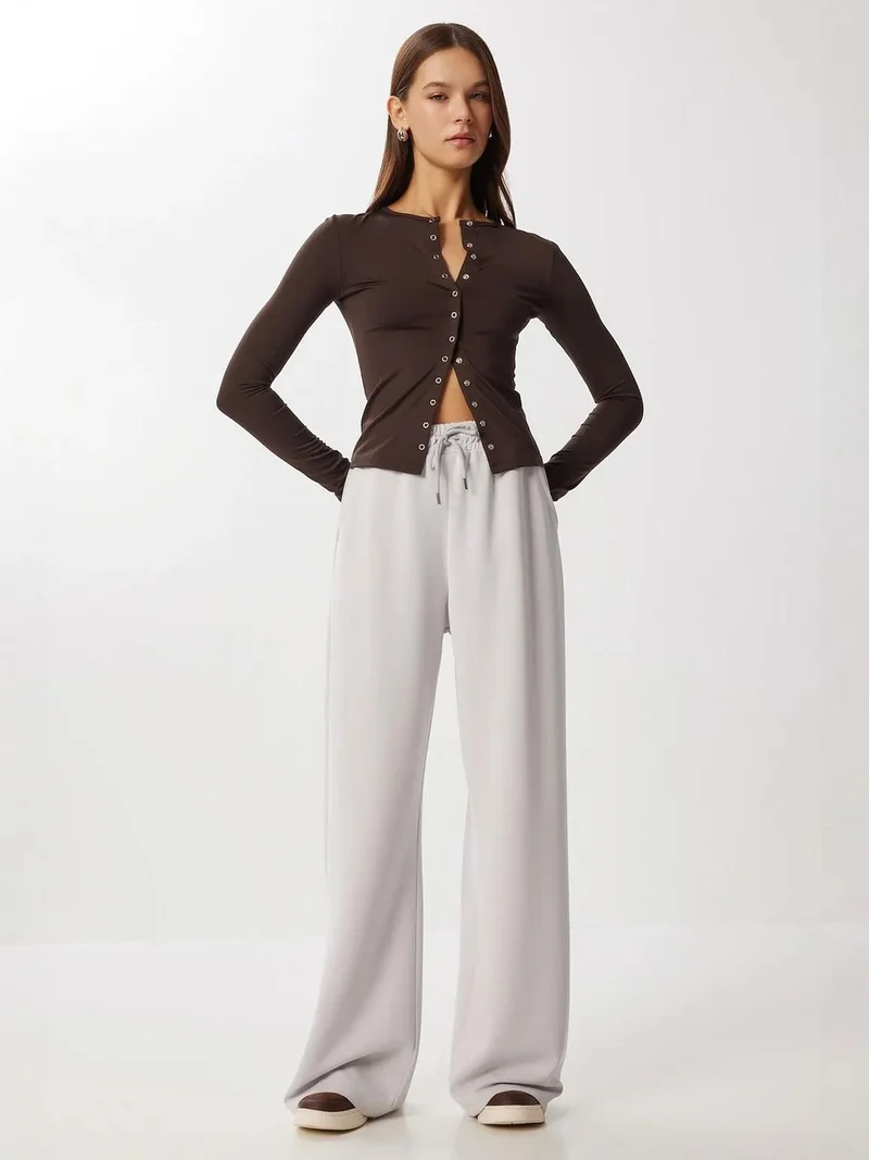 Lovely Istanbul ISTANBUL Wide Leg Modal Sweatpants