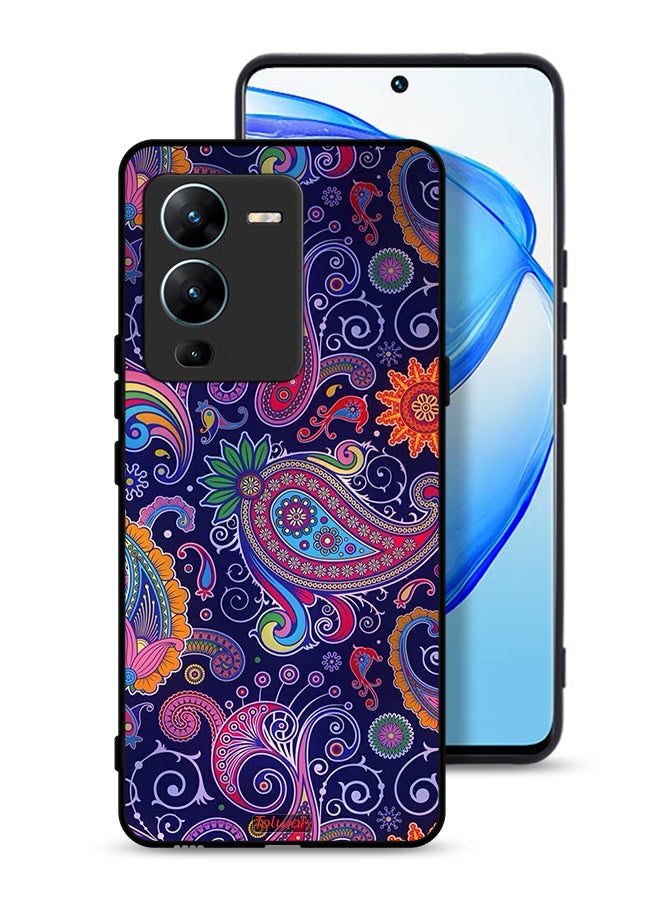 Vivo V25 Pro 5G Protective Case Cover Mandala Art Pattern