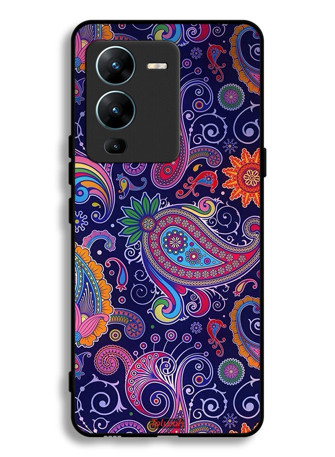 Vivo V25 Pro 5G Protective Case Cover Mandala Art Pattern