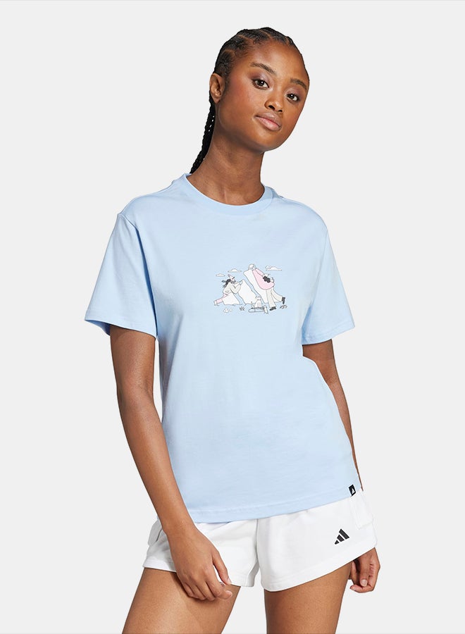 Adidas Doodle Graphic T-Shirt - Image 1