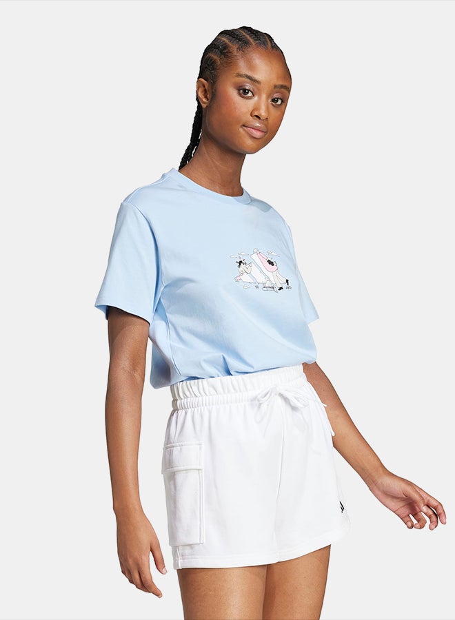 Adidas Doodle Graphic T-Shirt - Image 3