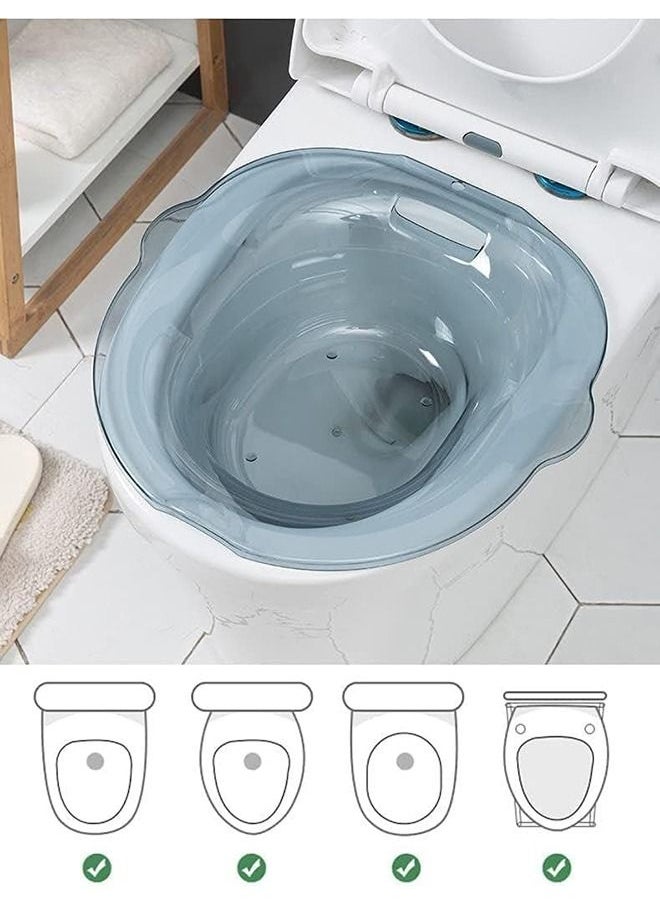 Arabest - Toilet Seat Sink for Postpartum Care, Elderly, Disabled or Hemorrhoid Treatment - Mitigate Infections, Relieve Inflammation, Calm Pain Fits All Toilet Seat Toilets - Image 1