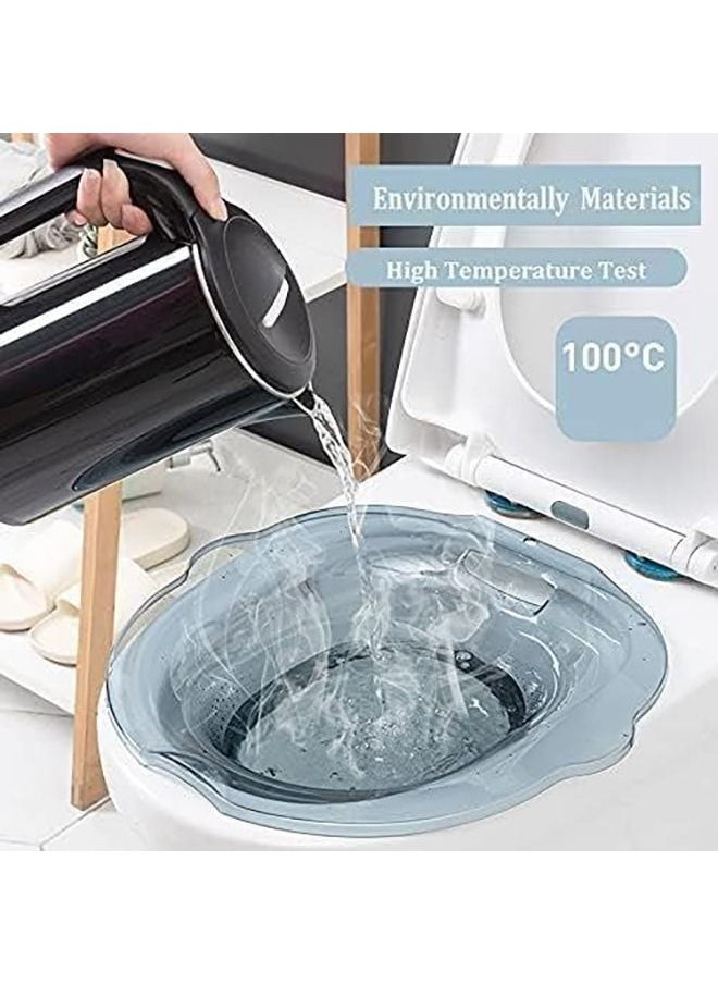 Arabest - Toilet Seat Sink for Postpartum Care, Elderly, Disabled or Hemorrhoid Treatment - Mitigate Infections, Relieve Inflammation, Calm Pain Fits All Toilet Seat Toilets - Image 1