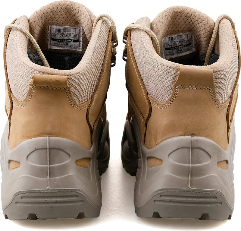 Scooter  Scooter Leather Beige Men's Waterproof Tactical Boots P1492NBJ