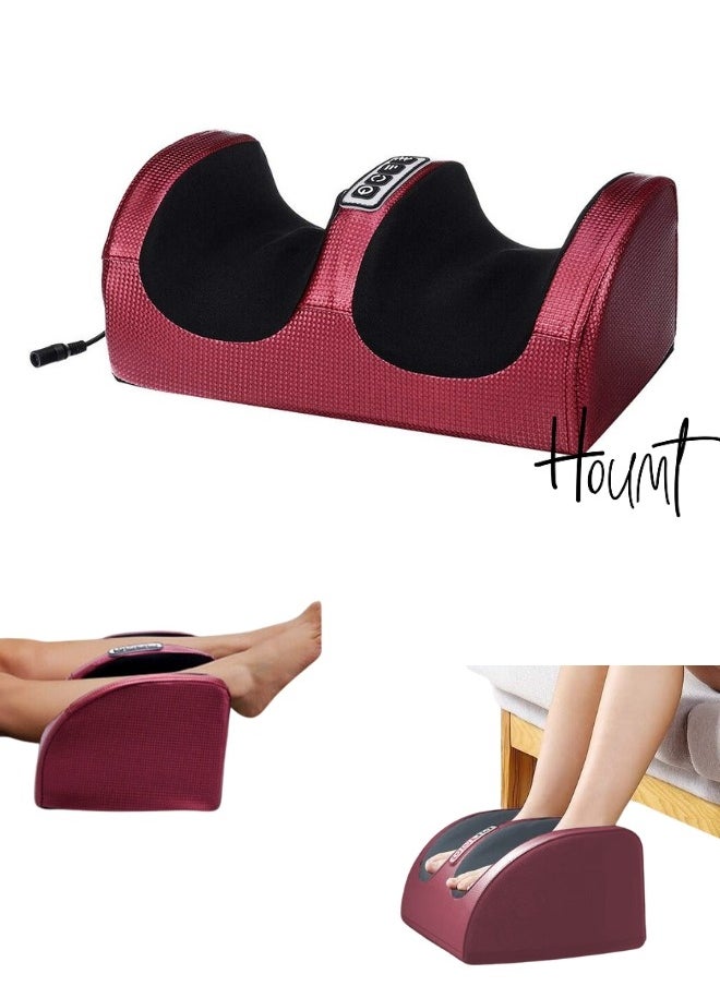 Houmt - Electric Foot Massager with Heating Function, Foot and Calf Massager with Massage Roller Relaxes Leg Muscles Improves Blood Circulation Deep Tissue Massager for Foot Gift for Mom Dad and Friends - Image 1