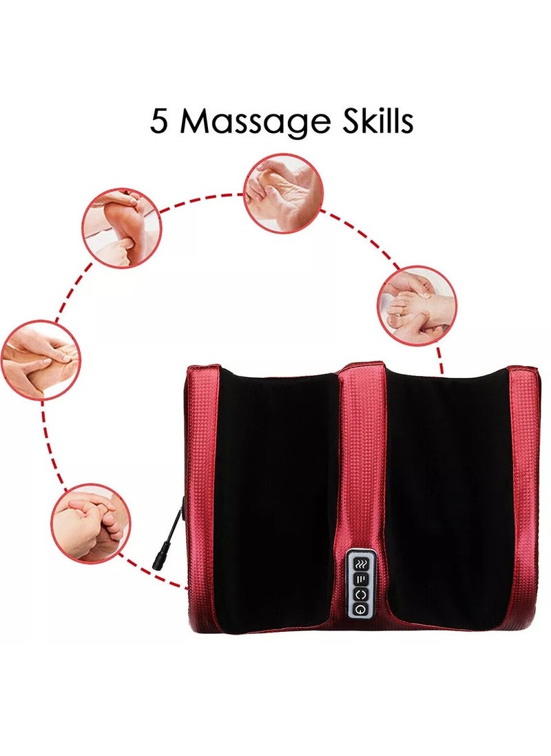 Houmt - Electric Foot Massager with Heating Function, Foot and Calf Massager with Massage Roller Relaxes Leg Muscles Improves Blood Circulation Deep Tissue Massager for Foot Gift for Mom Dad and Friends - Image 1