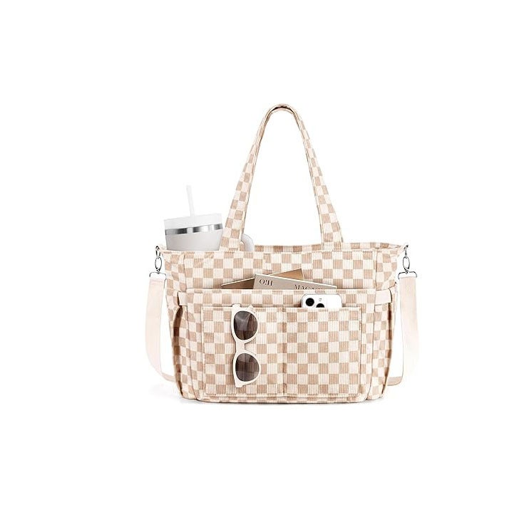 Boli Cross-Border New Style Women's Floral One-Shoulder Tote Bag, Large Capacity, Daily Portable Cross-Body Shoulder Handbag - Image 1