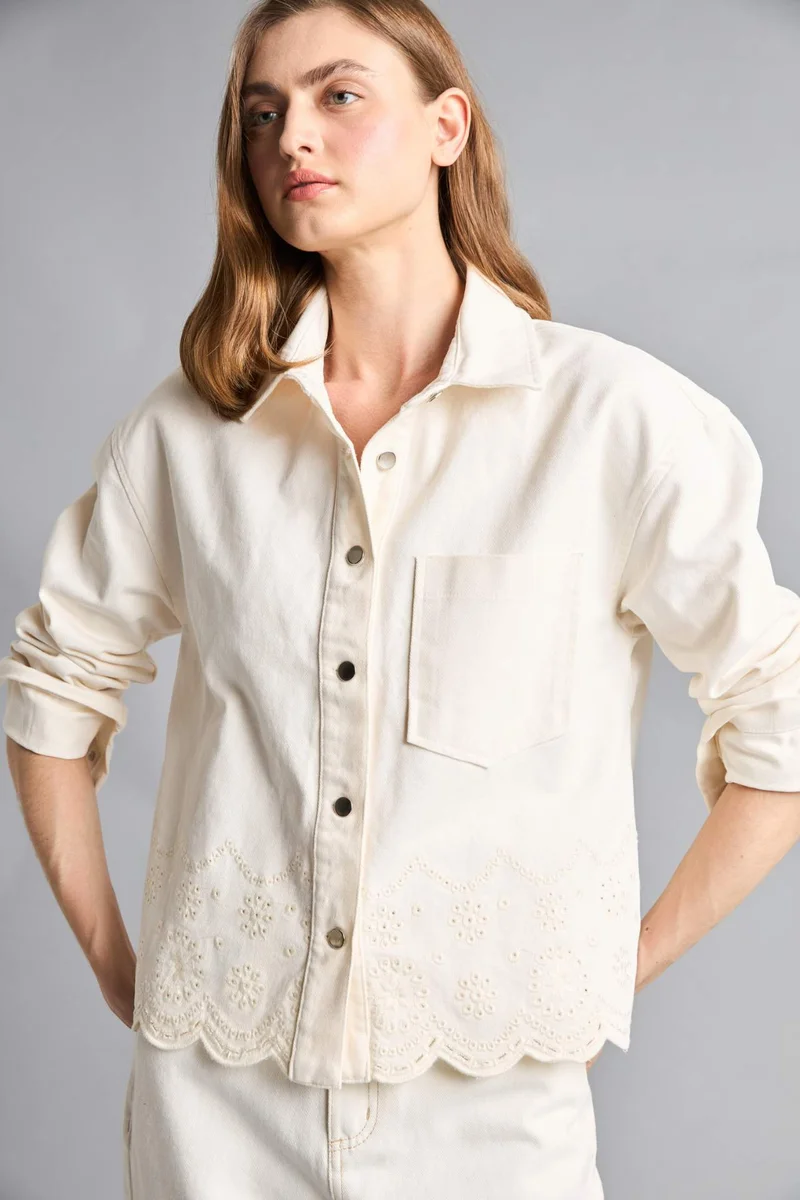 Defacto Regular Fit Shirt Collar Gabardine Blazer