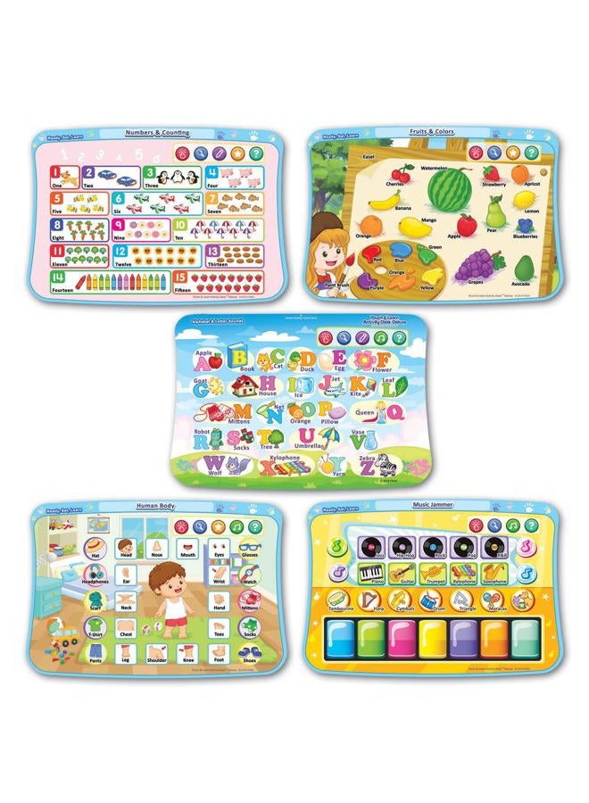 vtech Touch and Learn Activity Desk Deluxe, Pink - Image 5