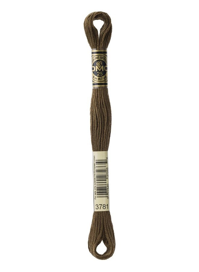 DMC 6-Strand Cotton Embroidery Thread, 8 m, Dark Mocha Brown - Image 1