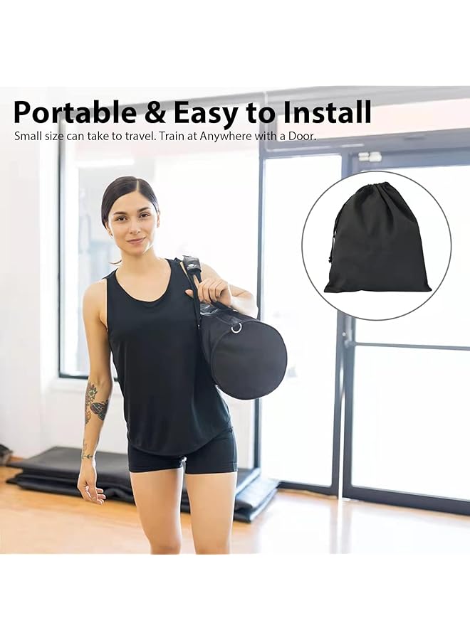 Excefore Door Anchor Strap for Resistance Bands Portable Workout Resistance Band Door Anchors Space Saving Easy Set Up Home Gym Secure Multi Point Anchor Gym for Home Fitness - Image 2