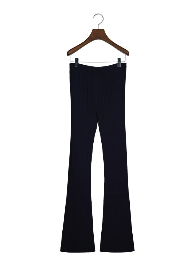 غانت Gant Teen Girls Ribbed Wide Leg Pants