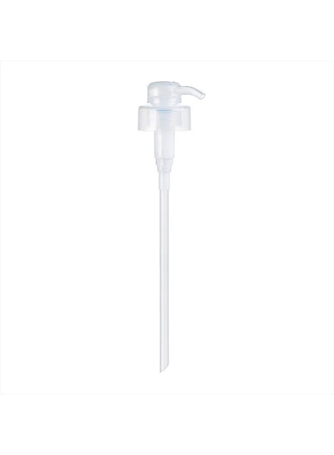 Dispensing Liter Pump | Shampoo & Conditioner Liter Bottle Pump | Clear Twist Lock Dispenser | Fits 1L (33.8 Fl Oz) Bottles