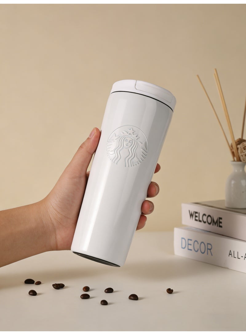 ستاربكس 304 الفولاذ المقاوم للصدأ قدرة كبيرة كأس المياه كأس العزل - Image 4