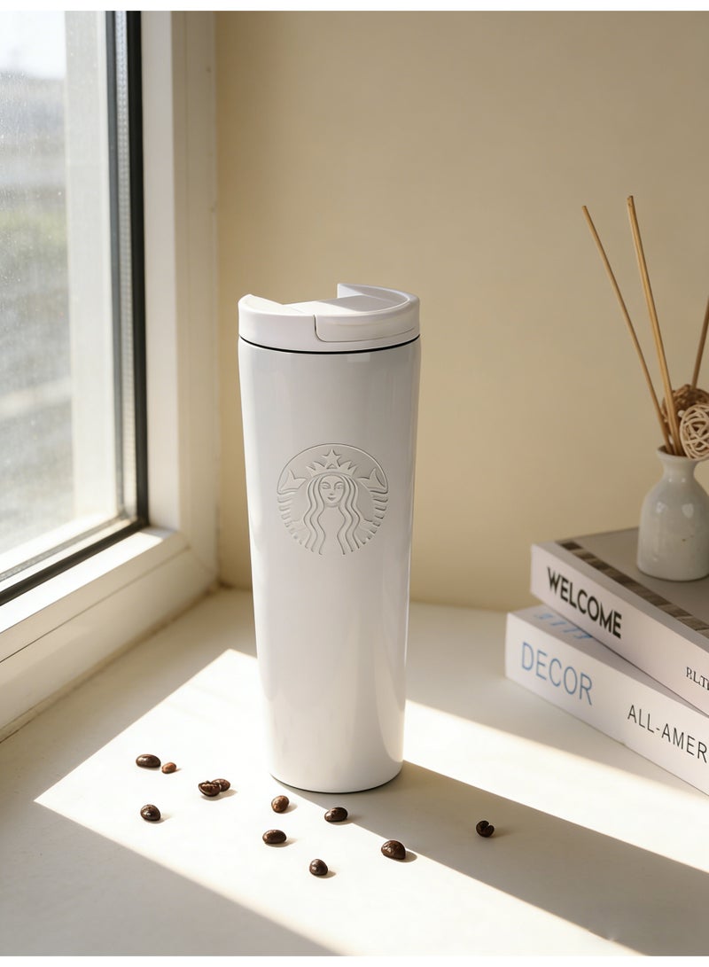 ستاربكس 304 الفولاذ المقاوم للصدأ قدرة كبيرة كأس المياه كأس العزل - Image 3