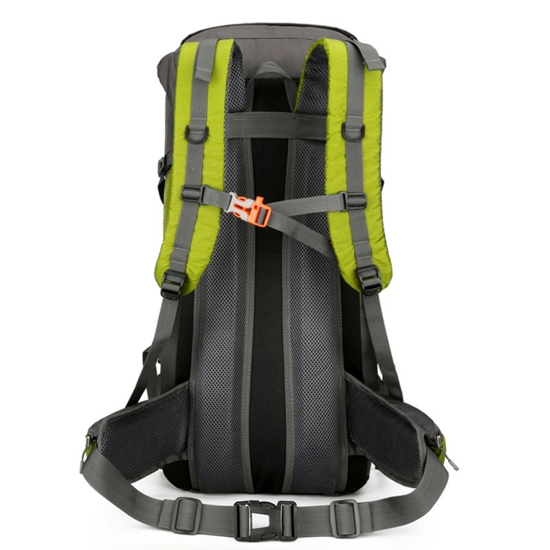 weikani Hiking Backpack 20L Durable Rip-Stop Nylon - Water Resistant With Rain Cover Breathable Back Panel Adjustable Straps Adventure Backpack for Outdoor Camping Mountain Climbing - Image 3