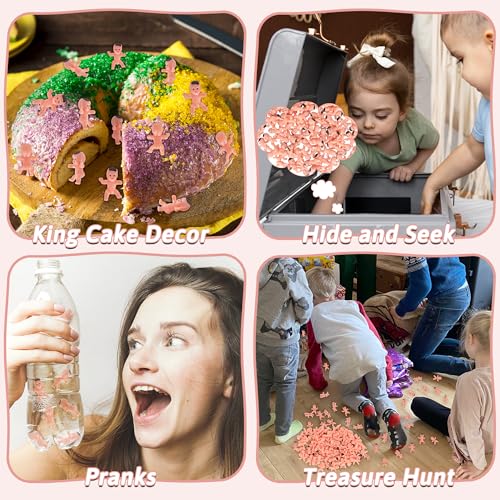 Blowata 120 PCS Plastic Babies for Games, 1 Inch Bulk Mini Babies Tiny Babies for King Cake Babies Ice Cube Game, Small Plastic Babies for My Water Broke Baby Shower Decorations - Image 5