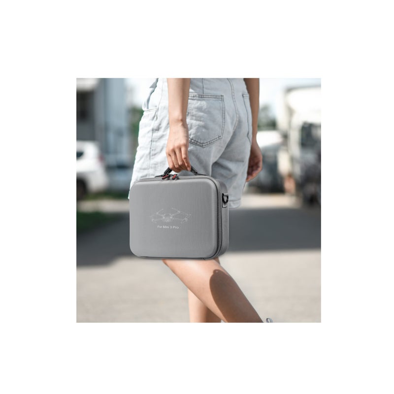 SOLARAE حقيبة حمل مناسبة لدرون ميني 3 برو، حقيبة سفر محمولة فقط لملحقات درون DJI ميني 3 (ميني 3 برو RC) - Image 3
