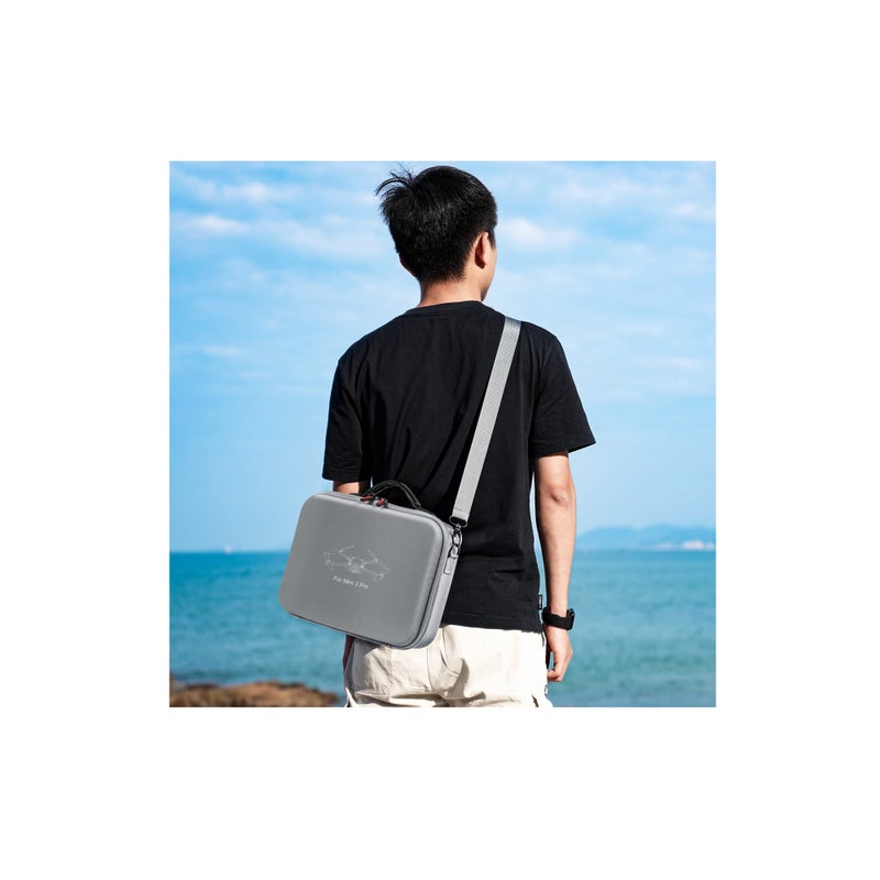 SOLARAE حقيبة حمل مناسبة لدرون ميني 3 برو، حقيبة سفر محمولة فقط لملحقات درون DJI ميني 3 (ميني 3 برو RC) - Image 4