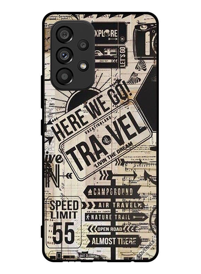 Covernex غطاء حماية لهاتف سامسونج جالكسي A53 5G Here We Go Travel - Image 1