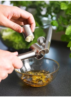 koncis Garlic Press, Stainless Steel, 16 cm  - Image 2