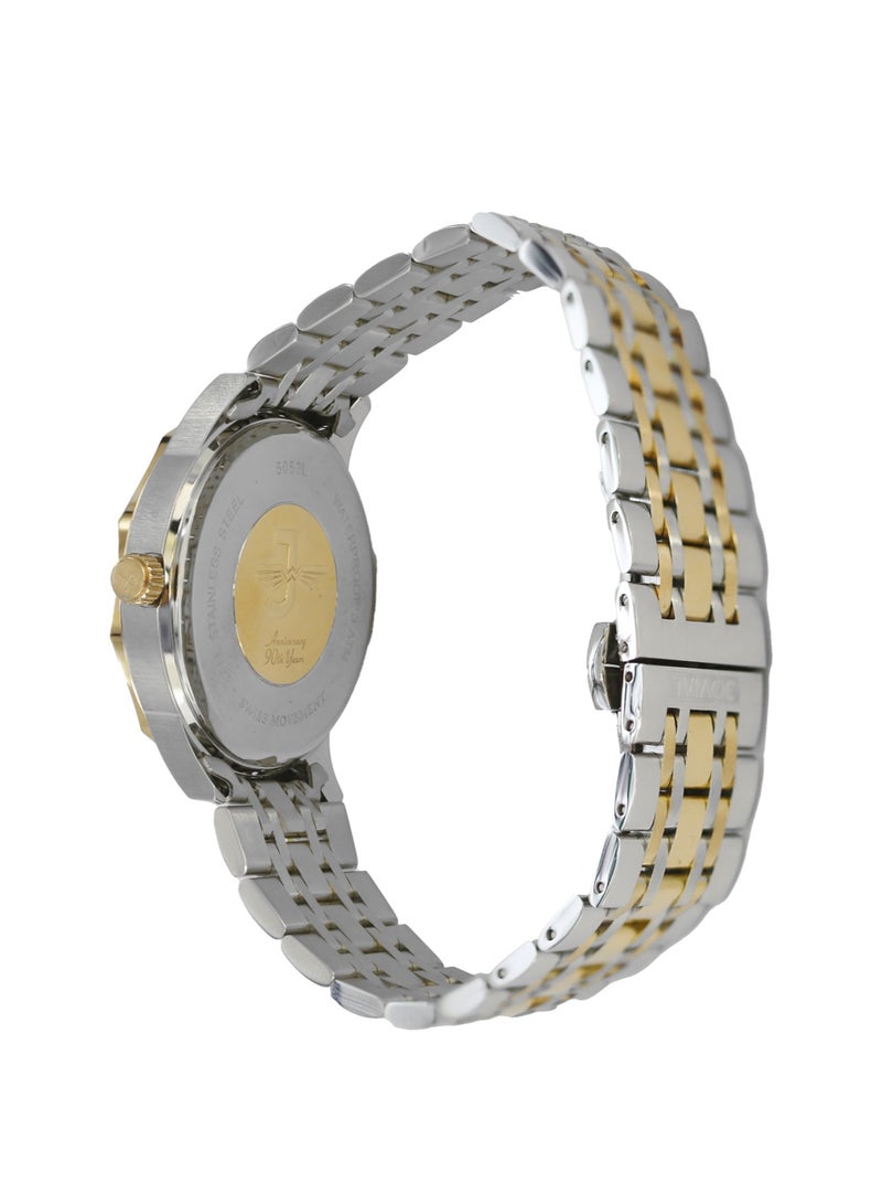 Jovial JOVIAL 5053LTMQ10E Women's Stainless Steel Watch, Brown Dial, Water Resistant, Analog, 28MM - Image 3