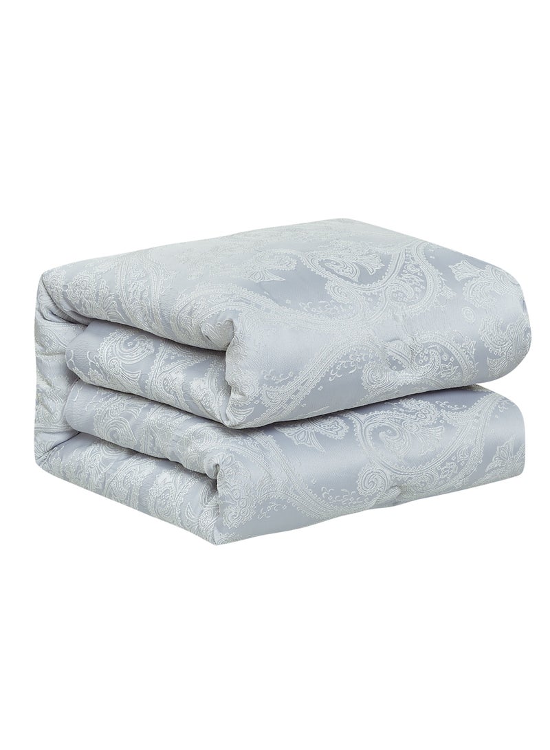 HOURS Quilt Set with Single Filling, 160cm, 4 Pieces, Jacquard, Jonathan-08 - Image 3