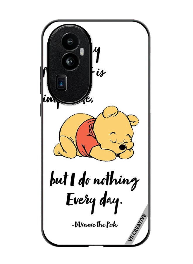 VR CREATIVE Protective Case Cover For Oppo Reno 10 Pro Plus Nothing Winnie Design Multicolour - Image 1